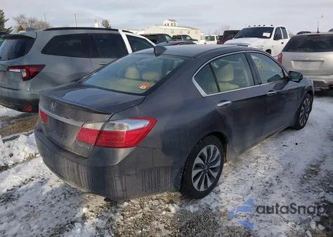 2015 Honda Accord Hybrid Ex-L из США, поврежденный, VIN 1HGCR6F58FA012443